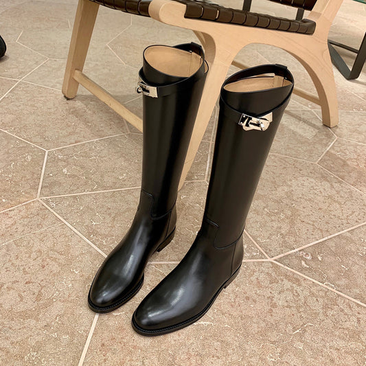 Bottes d’été élégantes mi-mollets